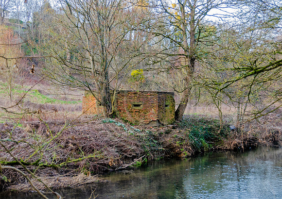 WWII Pill Box on the Brink