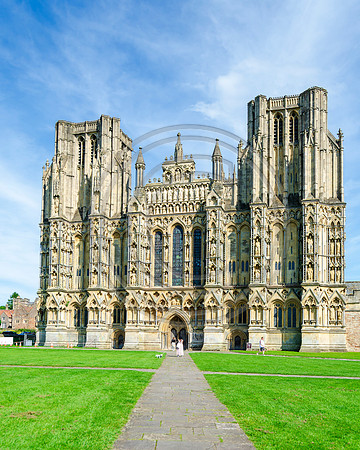 Wells Cathedral West front