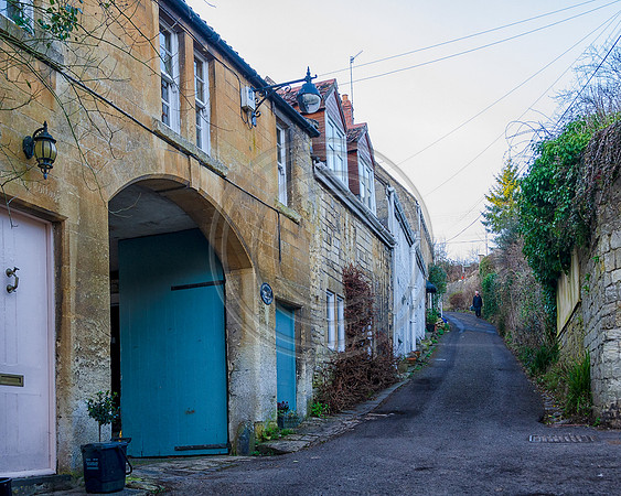 Up the hill in Sharpstone