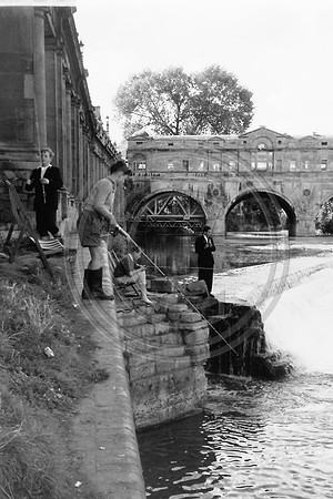 Pultney Weir, Bath 1960