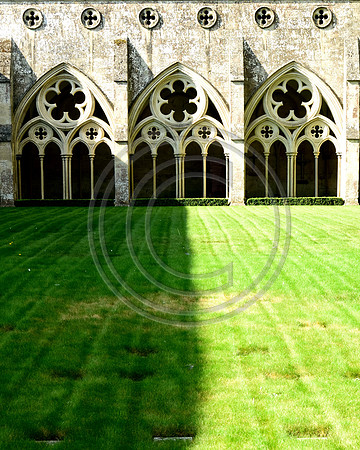 Sakisbury Cathedral Cloisters