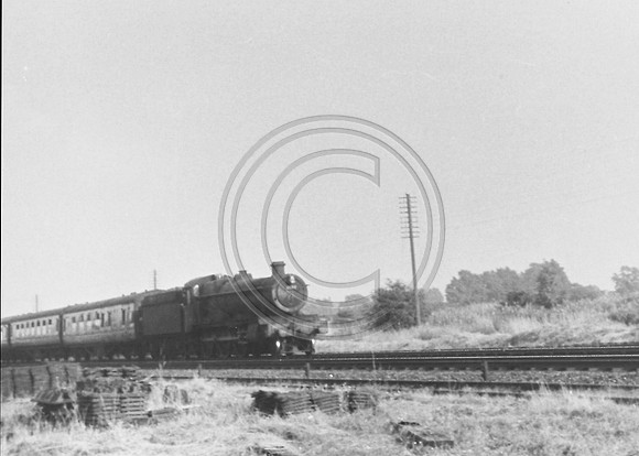 Western on the Midland at Mangotsfield 1960s