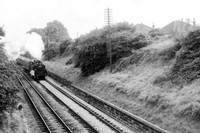 Bath Tank passes Charnhill on its way into Bristol