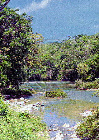 Wash Day on the Mopan, Belize